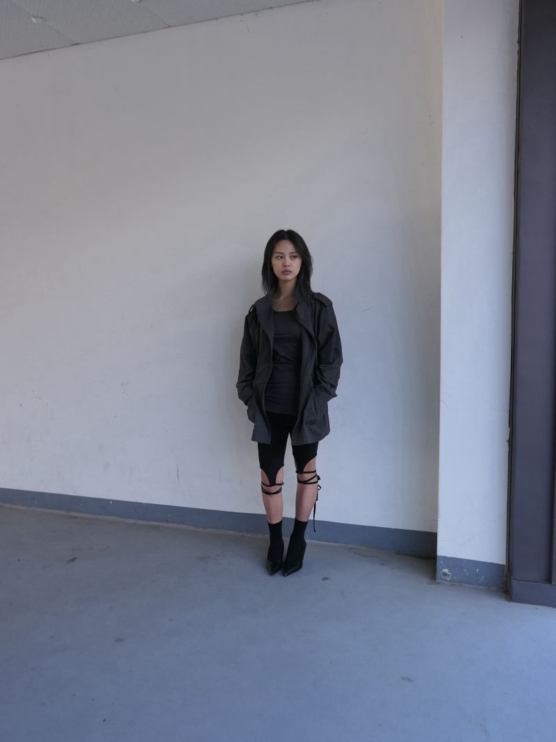 U-Neck Long Tee