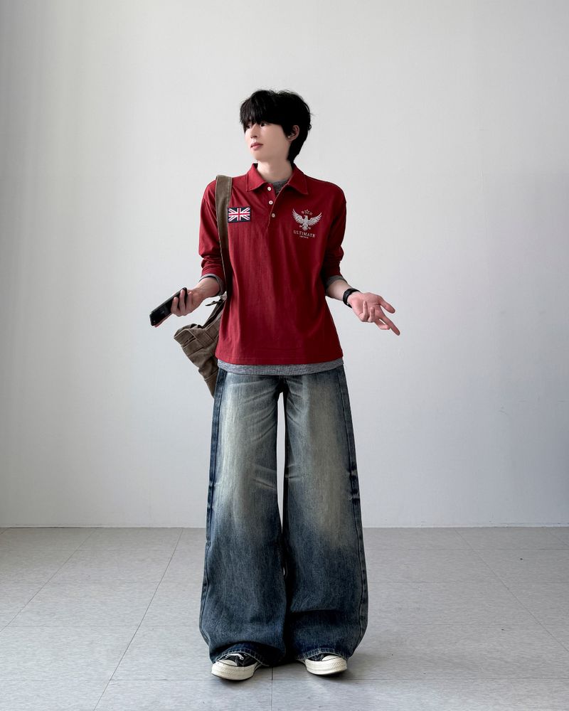 Ernis Washing Wide Denim