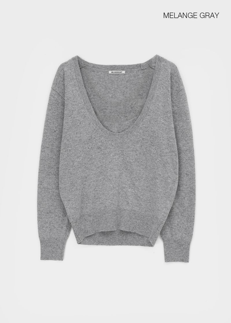 [MADE] Dennel Deep U-Neck Knit