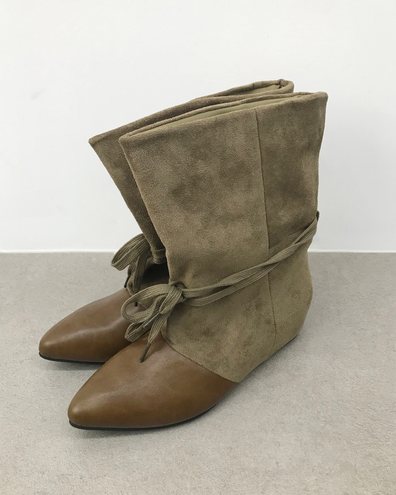 Marceau suede boots (2color)
