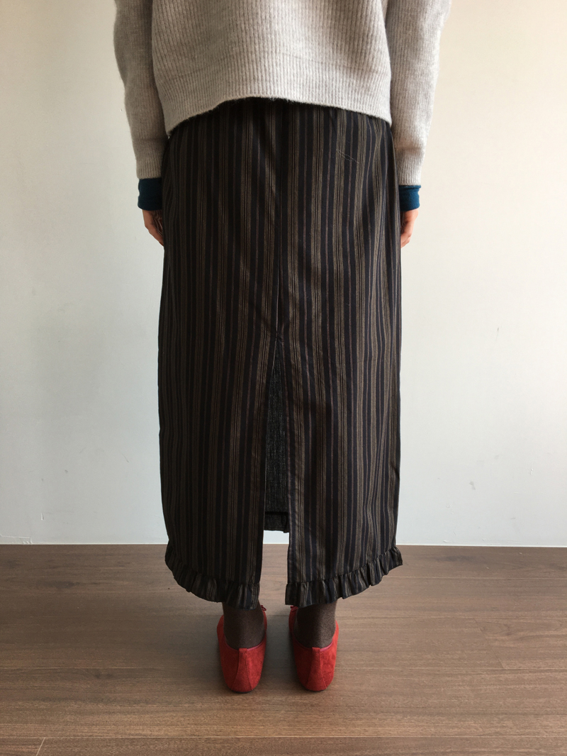 Cher frill long skirt (2color)