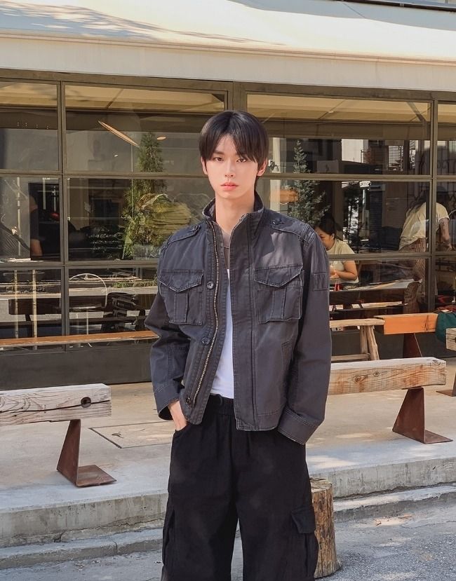 Youth Wrap Washed Field Jacket