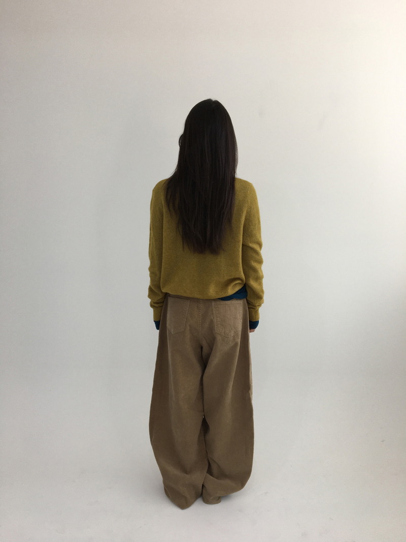 Fmang Mohair Argyle Knit (4color)