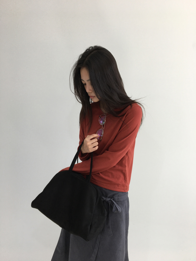 Coty Suede Tote Bag (2color)