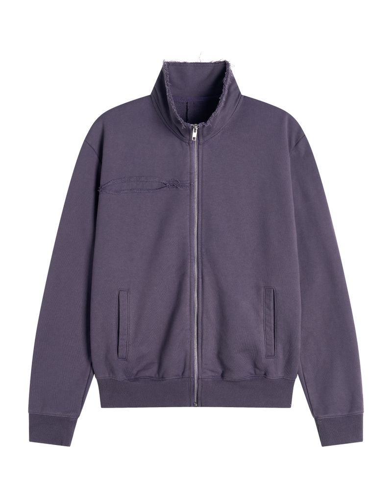 WASHED ZIPUP SHADOW PURPLE