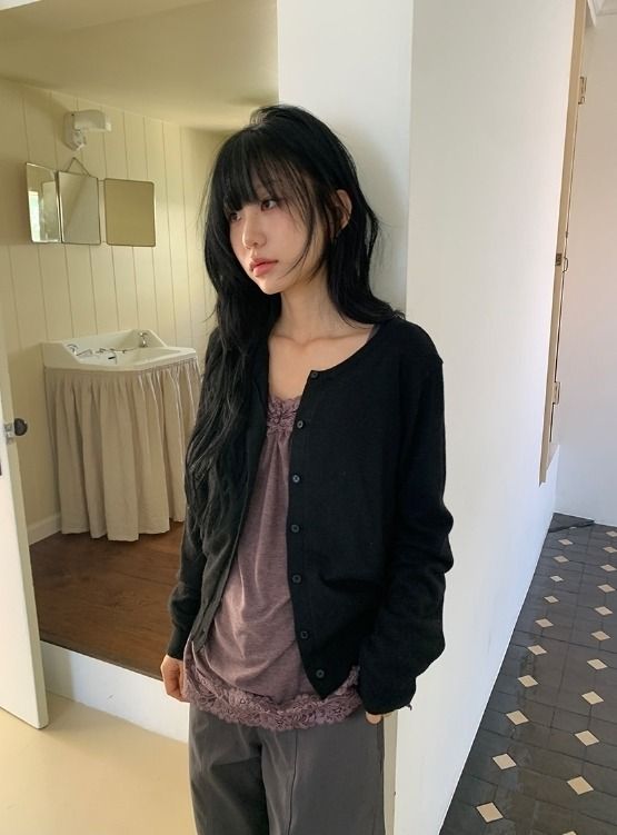 26FW★ [BAONHAUS] Formidi Round Cashmere Cardigan