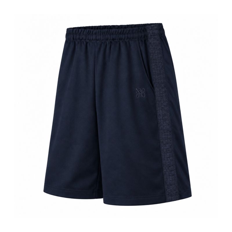 Nouvelle Lumiere（ヌヴェルルミエール）の「Aden Bermuda Track Shorts Navy（Pants）」