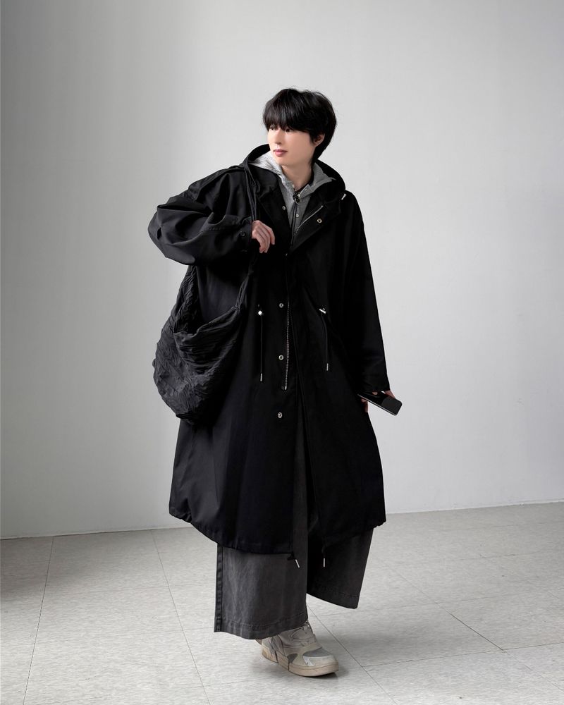 Edion Maxi Hooded Coat