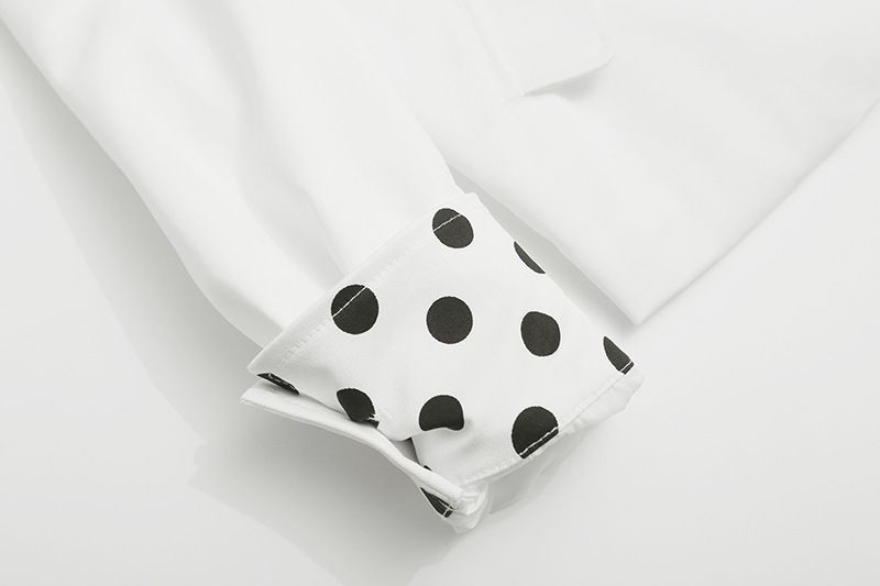Dottie Double-Button High-Neck Jacket