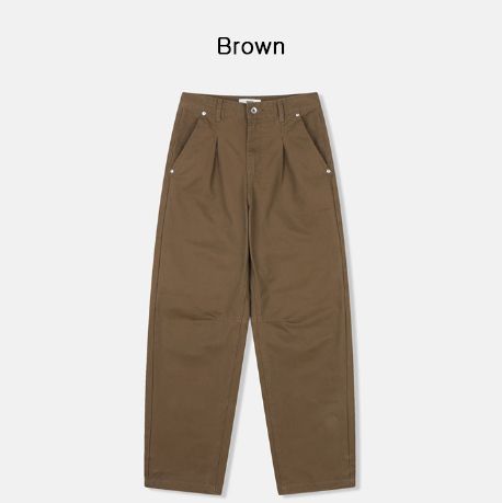 Norton Pintuck Washed Wide Cotton Pants