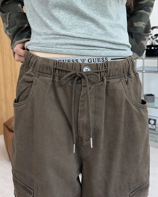 Maydon button pocket cargo pants