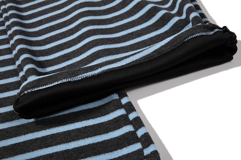 Lily Striped Wide Knit Pants