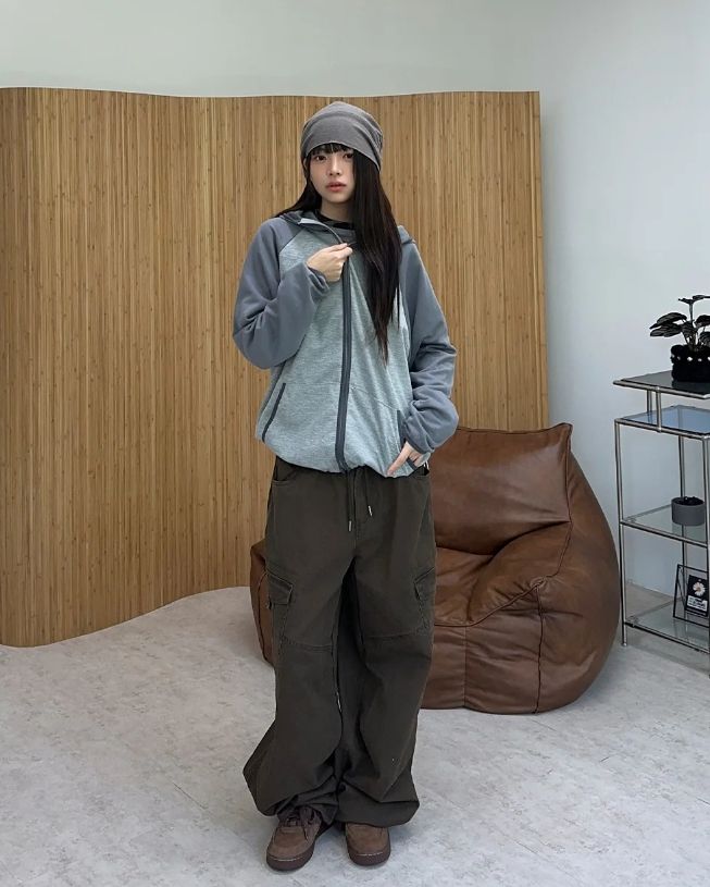 Maydon button pocket cargo pants