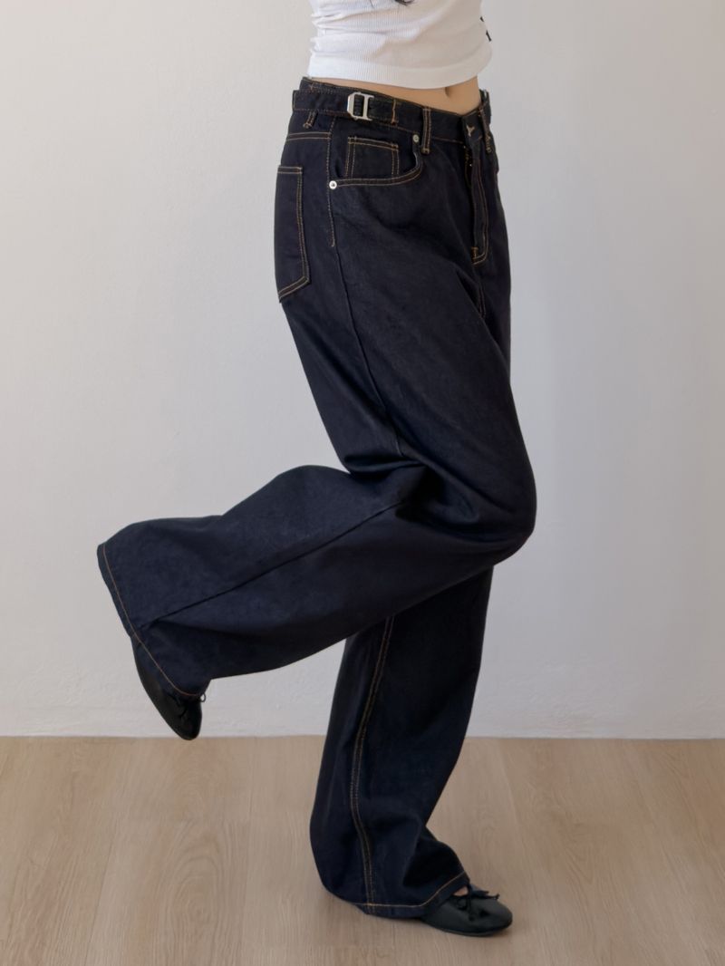 Adjust Selvedge Wide Pants