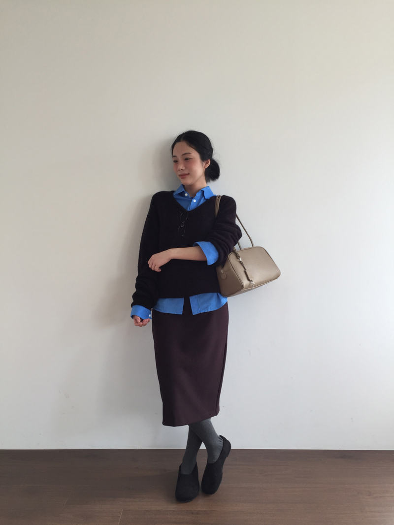 Artie slim skirt (2color)