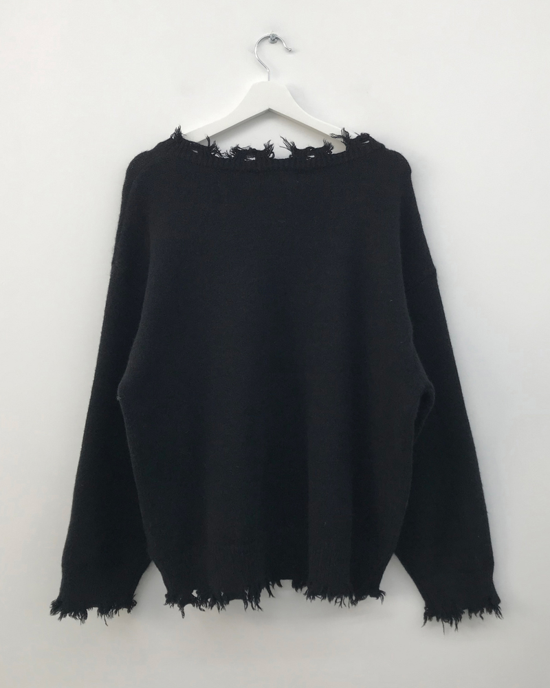 Laru Damage Knit (3color)
