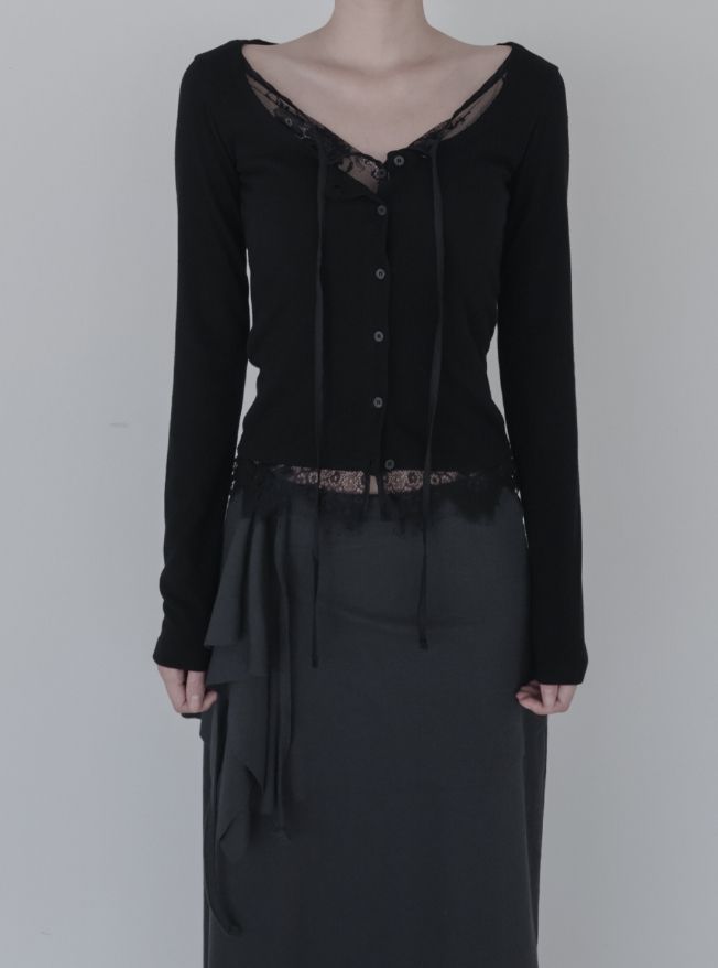 Hav Lace Layered Cardigan
