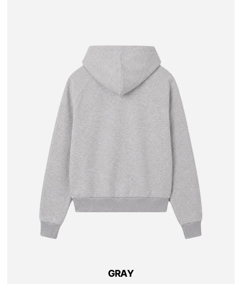Motor Crop Hood Zip-up