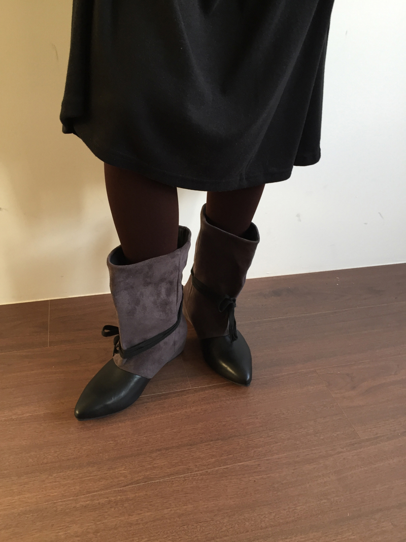 Marceau suede boots (2color)