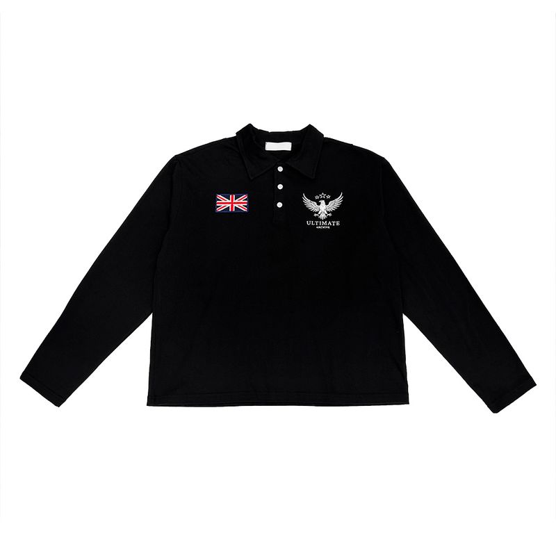 Eagle Stitch Collar T-shirt