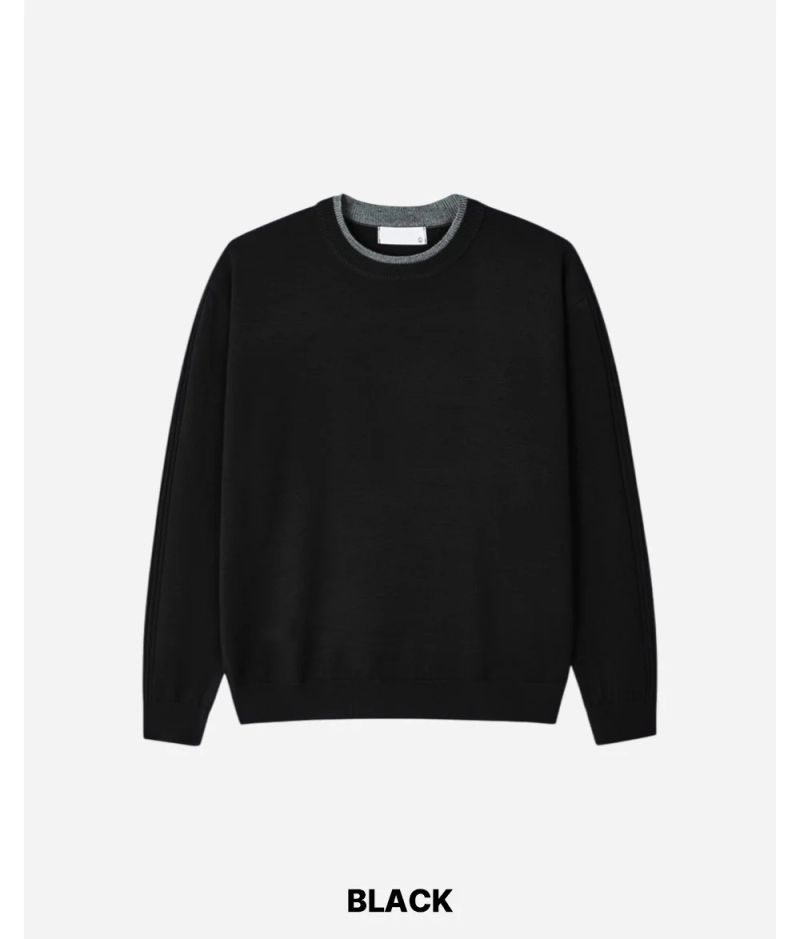 Wheat Layered Cropped Knit
