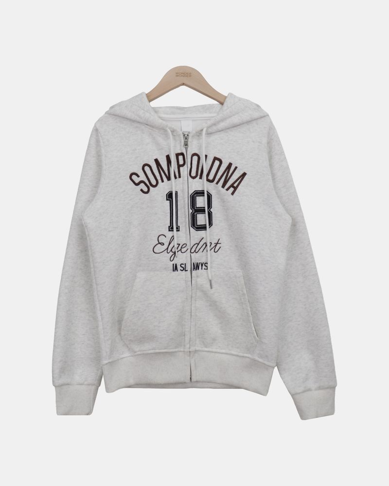 Lehin Cropped Hooded Zip-Up