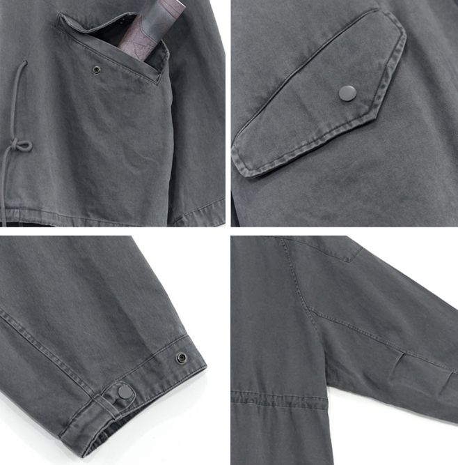 Lawn Washed Pigment Field Jacket