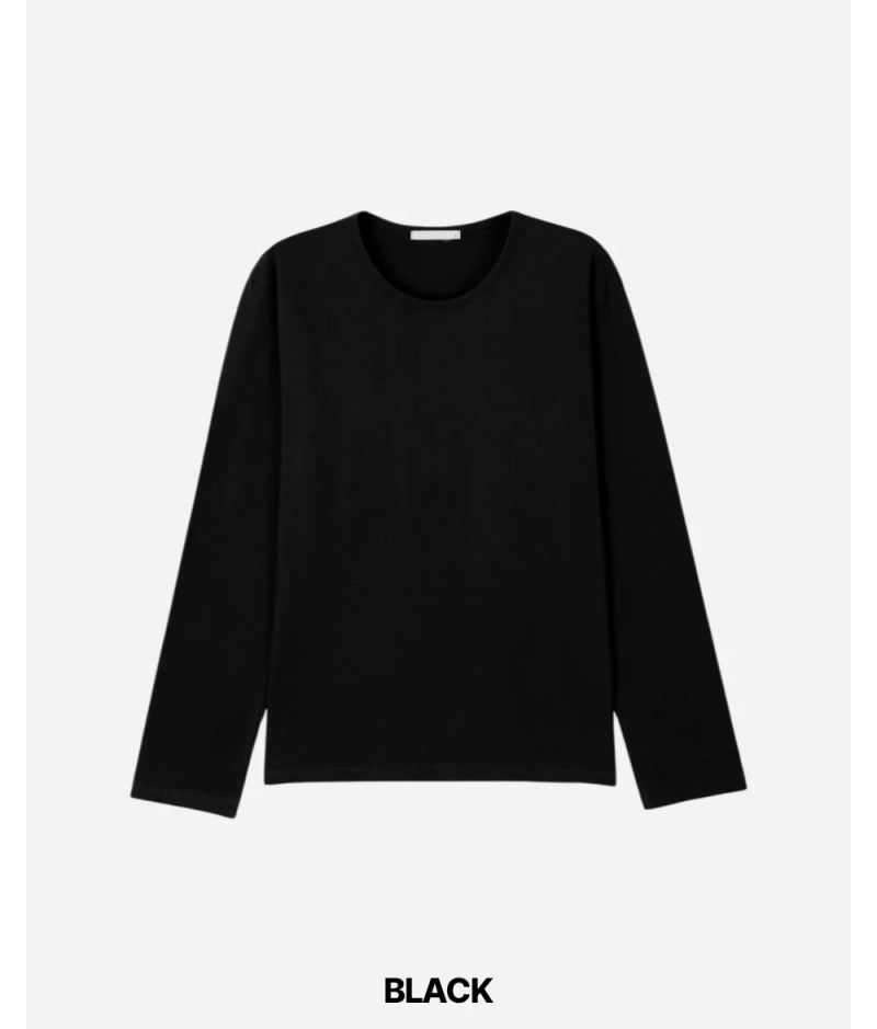 Normal Standard U-Neck Long Sleeve