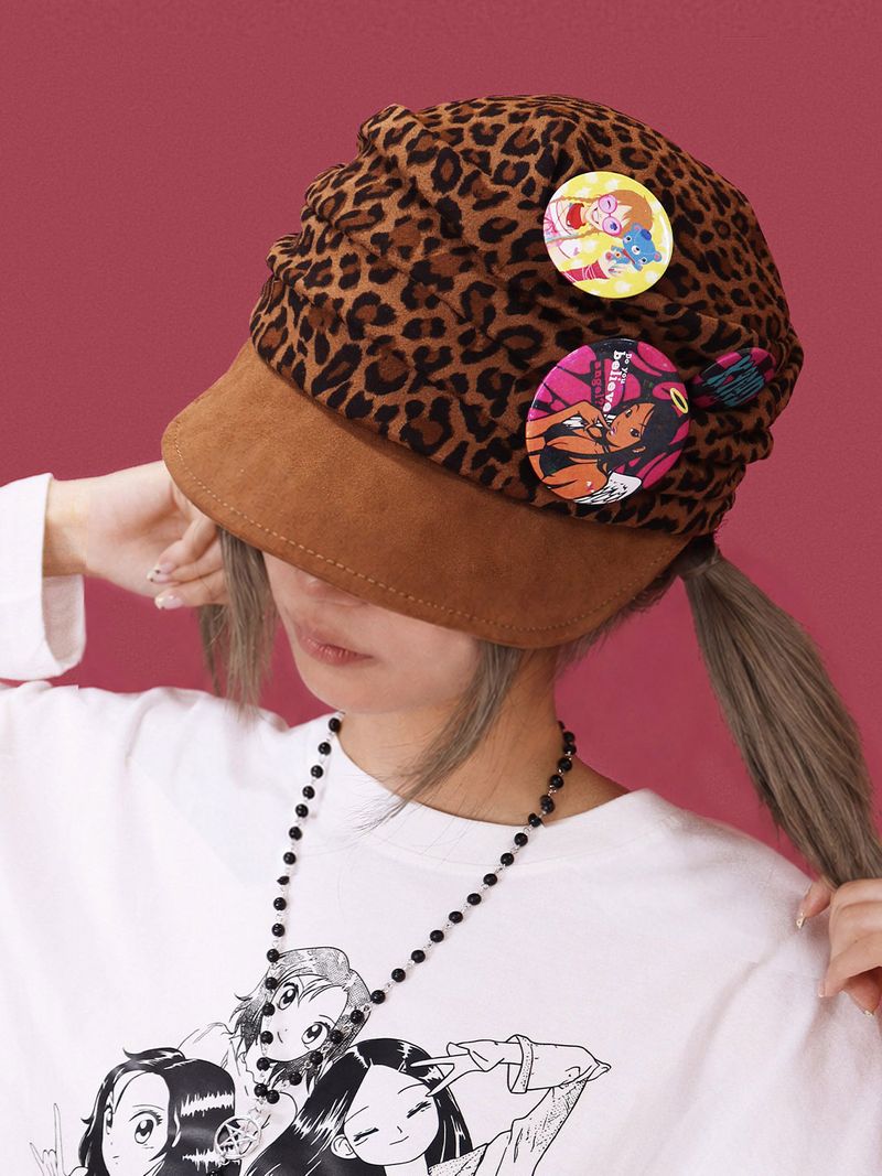 KUO（クーオ）の「レオパード ヘッドスカーフ キャップ (2color)（帽子）」