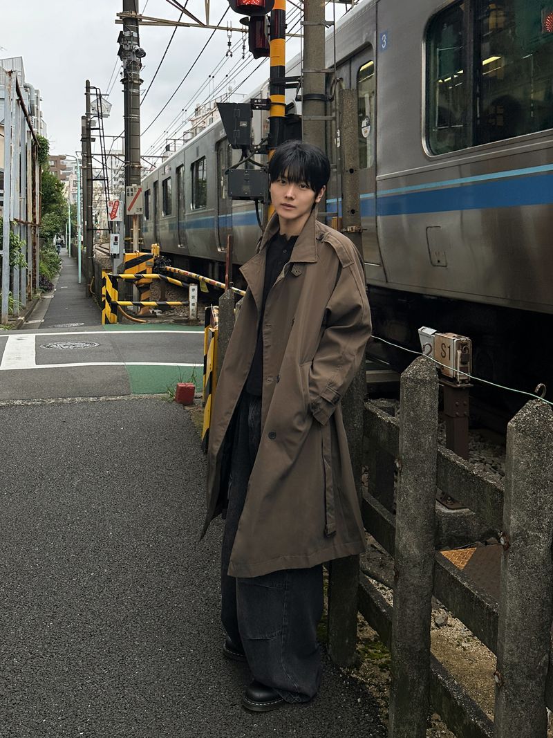 WHAT A LOOK（ワット ア ルック）の「エデン ロング トレンチ コート（ジャケット/アウター）」