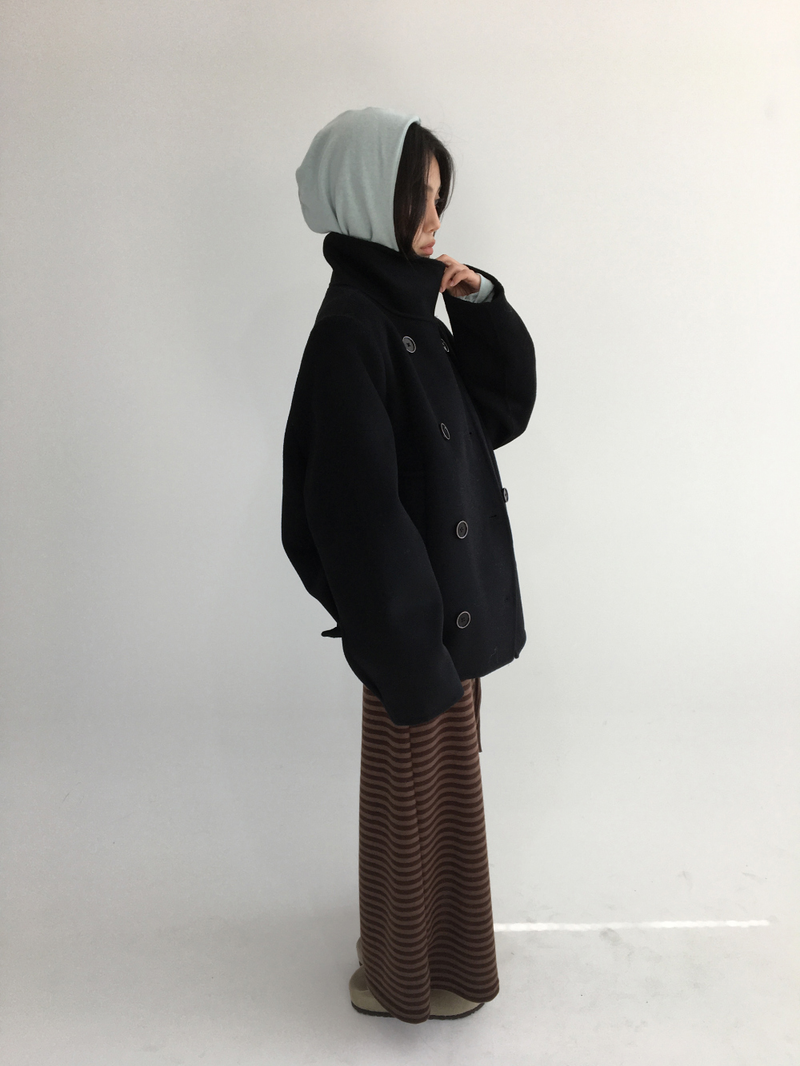 Ready striped long skirt (2color)