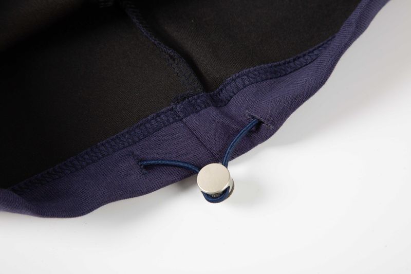 Rose Lining Button Wide Sweatpants