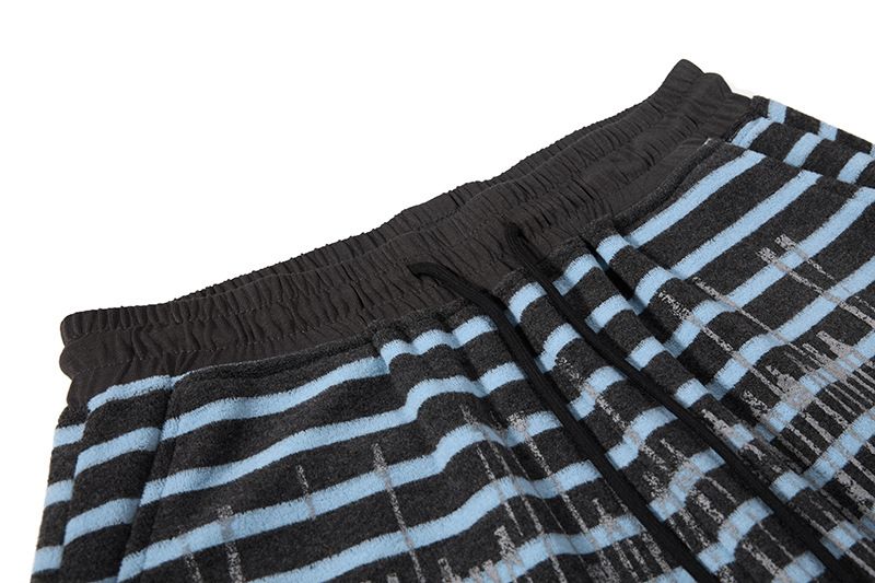 Lily Striped Wide Knit Pants