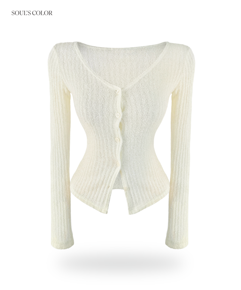 Romy wool knit cardigan (3color)