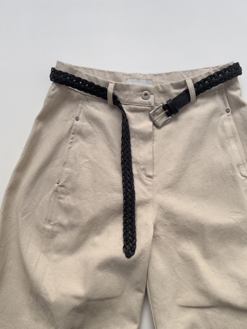 215 Rivet Curved Wide Pants