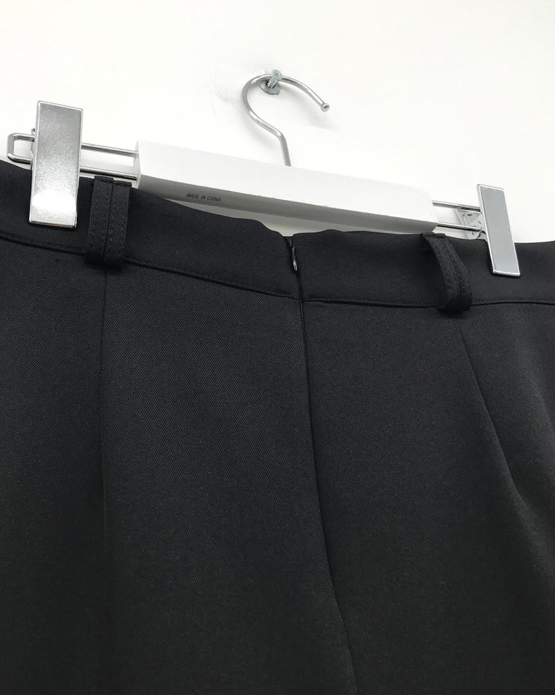 Dart maxi long skirt (2color)
