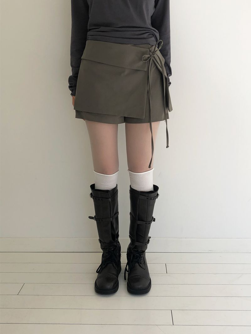WONDER WONDER（ワンダーワンダー）の「ジェランラップショーツ（パンツ）」