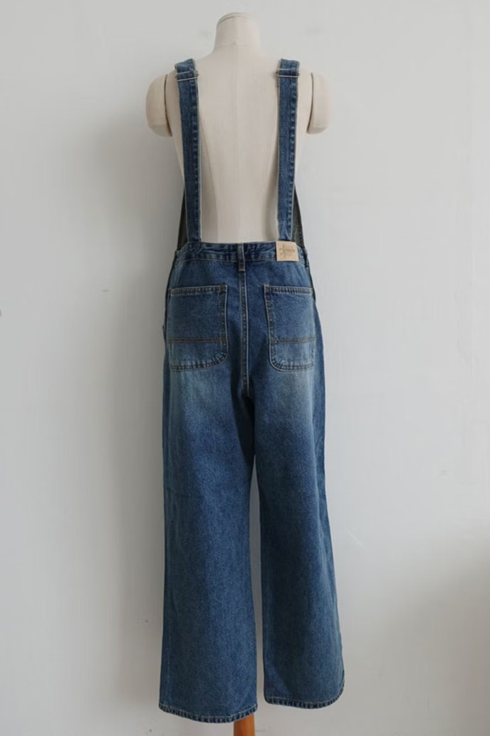 DOWNTOWN DENIM OVERALLS