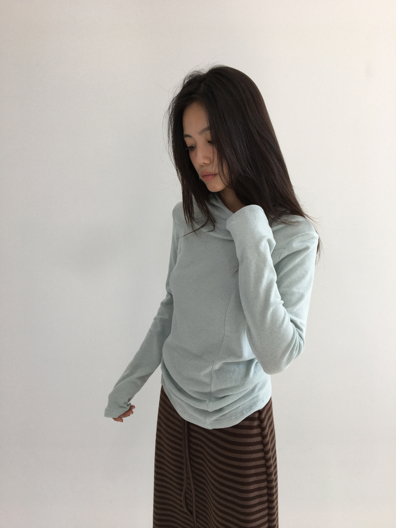 Witty Slim Hooded Long Sleeve (3color)