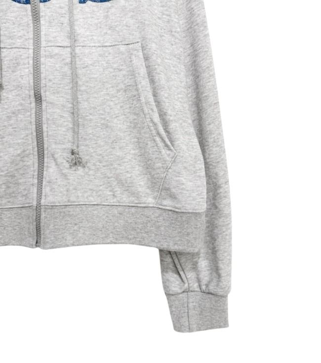 26FW★ [BAONHAUS] Kuiro Embroidery Hood Zip-Up