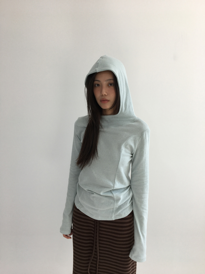DUGGY(ダギー)の「ウィッティ スリム フーデッド ロングスリーブ (3color)(トップス)」