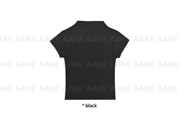 CAP SLEEVE MOCK-NECK KNIT