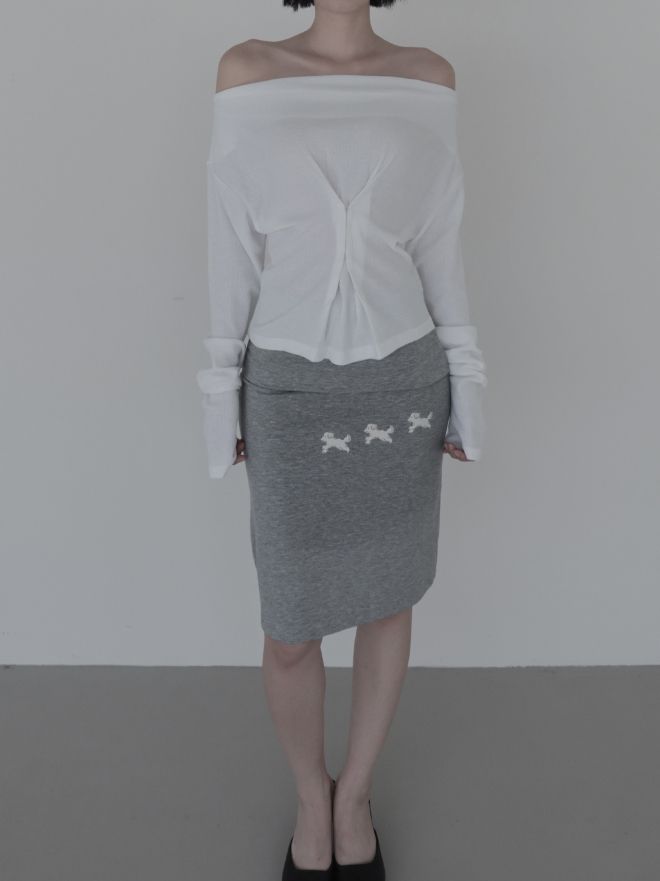Robe Corset Cowl Off-Tee