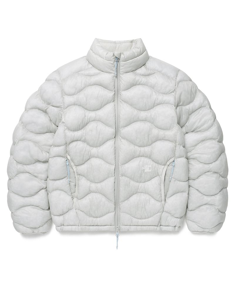 SOFT AIR HIGH-NECK PADDED JACKET GREY (CV2GFUB902A)