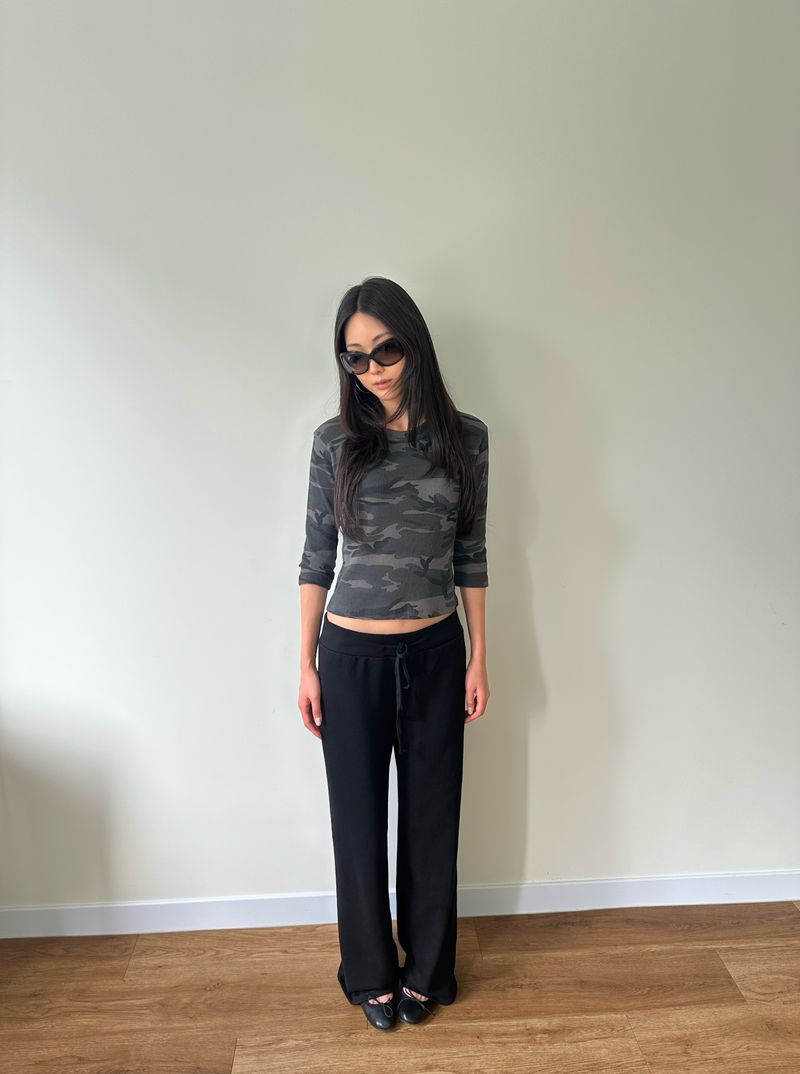 lowrise sweat pants