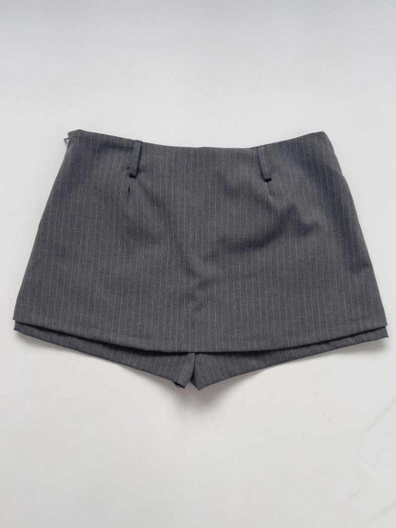 Milo Striped Layered Skirt Pants