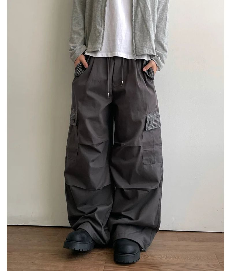 Clay Check Cargo Pants