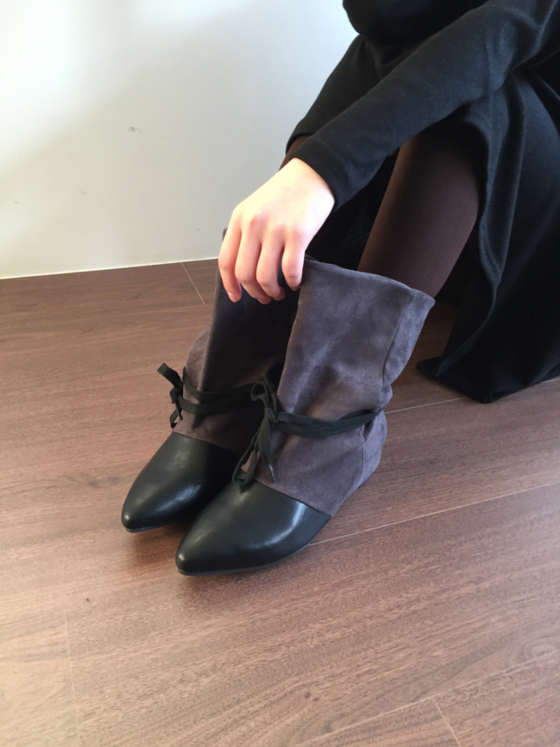 Marceau suede boots (2color)