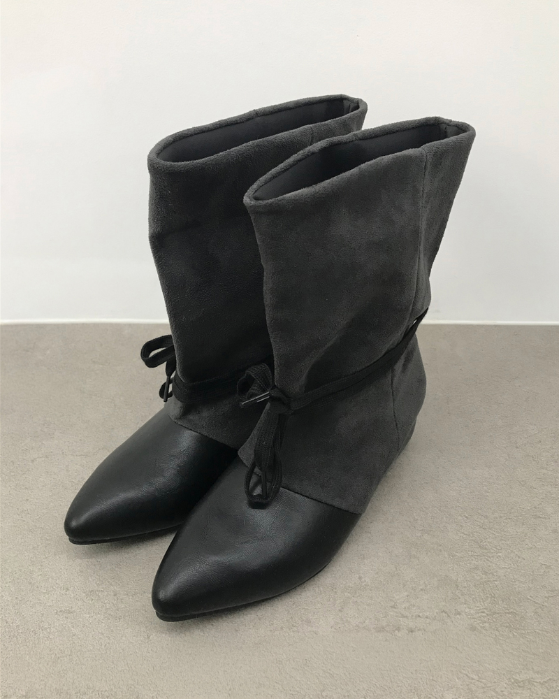 Marceau suede boots (2color)