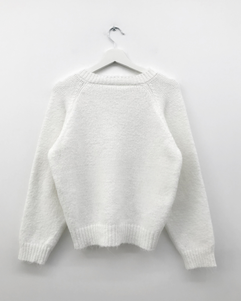 Cozys V-neck knit (5color)